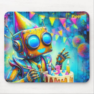 PIPPI ~ Roboter ~ 3 Jahre alt ~ Mousepad