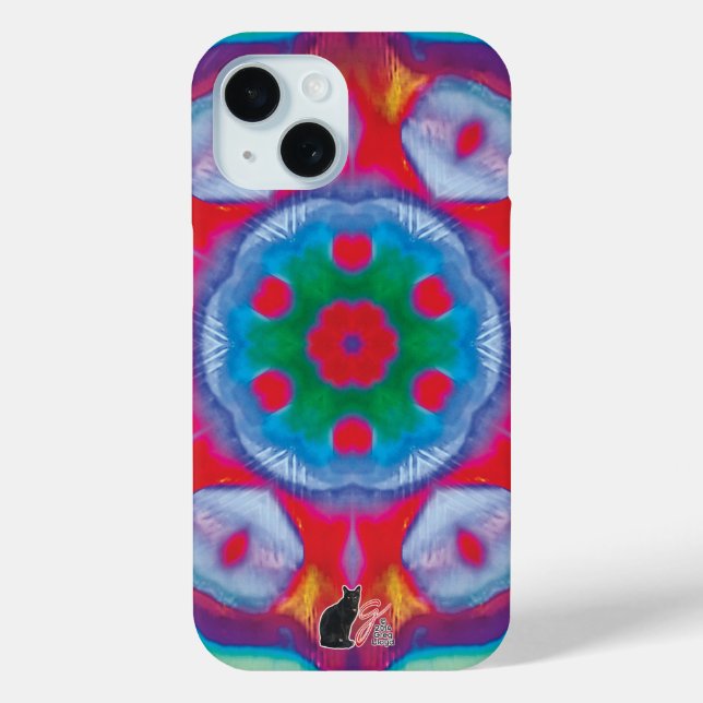 Pippin Kaleidoscope Case-Mate iPhone Hülle (Rückseite)