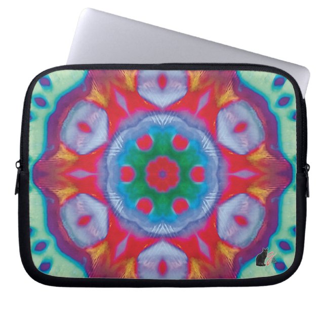 Pippin Kaleidoscope Laptop Sleeve (Vorderseite)