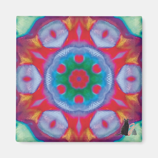 Pippin Kaleidoscope Magnet (Vorne)