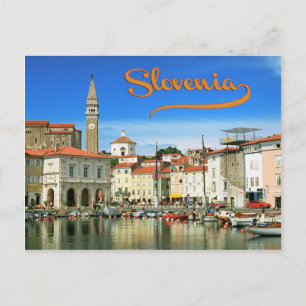 Piran, Slowenien Postkarte