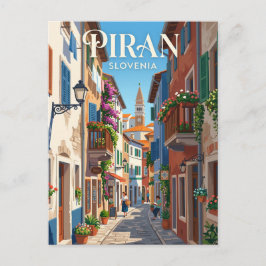 Piran, Slowenien Slowenien Postkarte