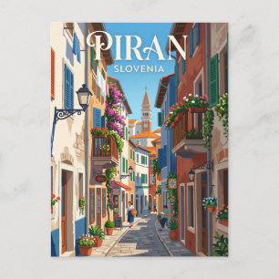 Piran, Slowenien Slowenien Postkarte