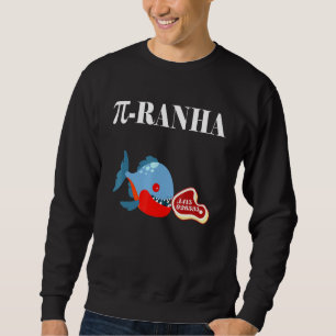 Piranha Fish Math Sweatshirt