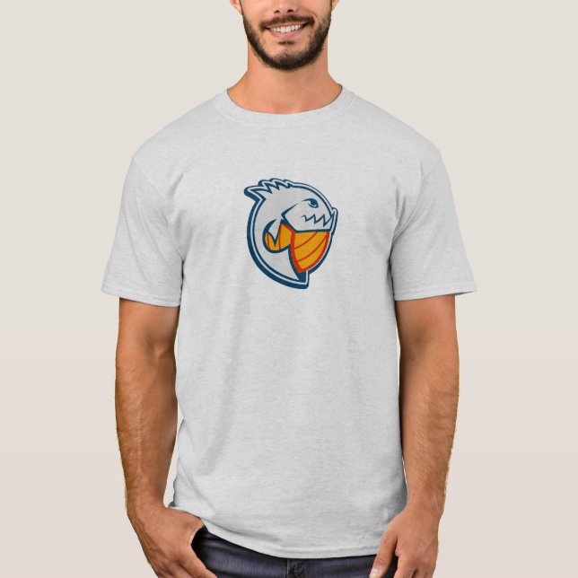 Piranha Fish Water Polo Sport (Vorderseite)