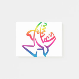 Piranha Post-it Klebezettel