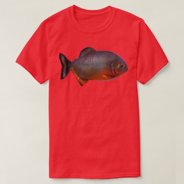 Piranha T-Shirt (Design vorne)