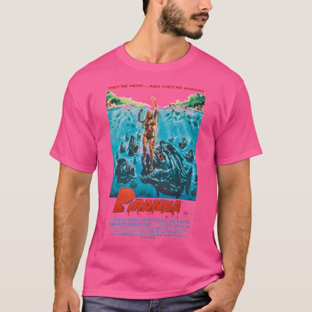 Piranha T-Shirt (Vorderseite)