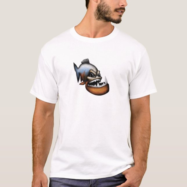 Piranha T-Shirt (Vorderseite)