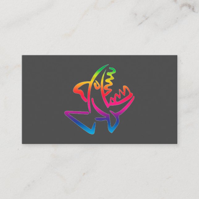 Piranha Visitenkarte (Vorderseite)