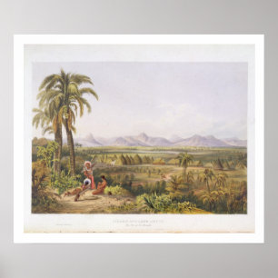 Pirara und der Amucu-See, das Gebiet von El Dorado Poster