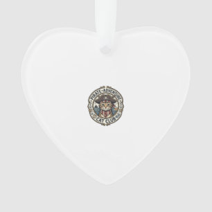 Pirat-Abenteuer-Katze POD Vektorgrafik - Pirat-Abe Ornament