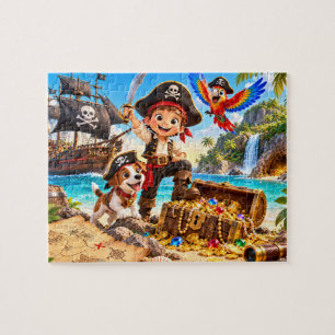 Pirat-Abenteuer Puzzle