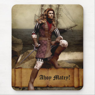 Pirat - ahoi kameradschaftlich - kundengerechtes mousepad