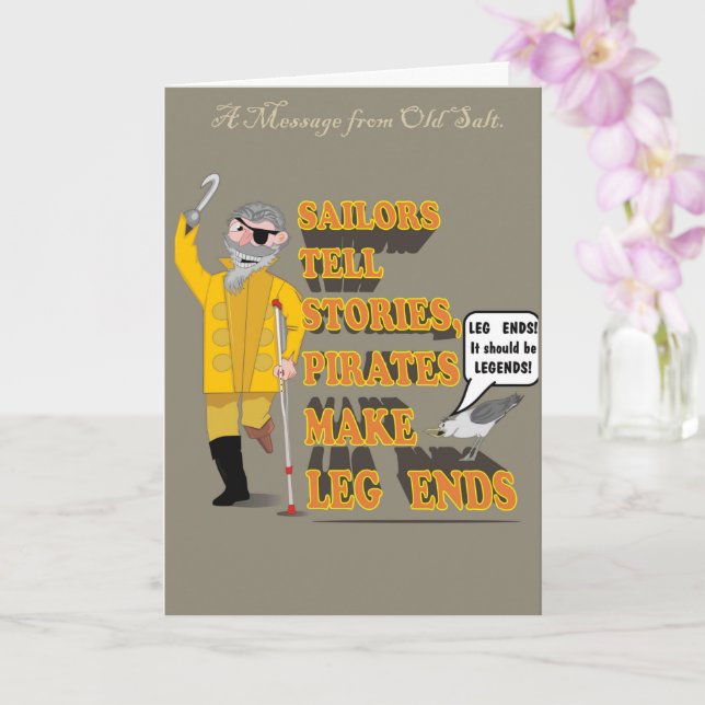 PIRAT; ALTER SALZ KARTE (Orchidee)