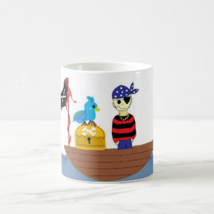 Pirat auf hoher See Tasse