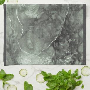 Pirat aus alter Zeit, Captain Goldsack von Howard  Geschirrtuch