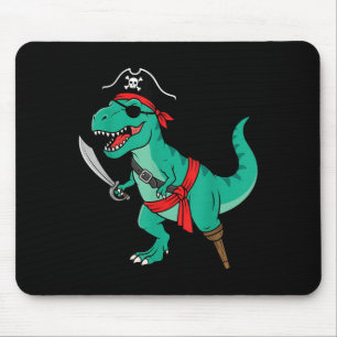 Pirat Dinosaur Kleinkind Junge Lustige Kinder Hall Mousepad