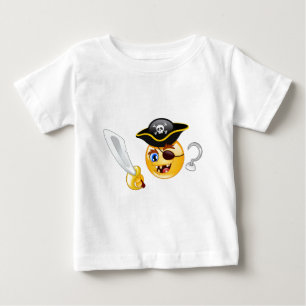 Pirat Emoji Baby T-shirt