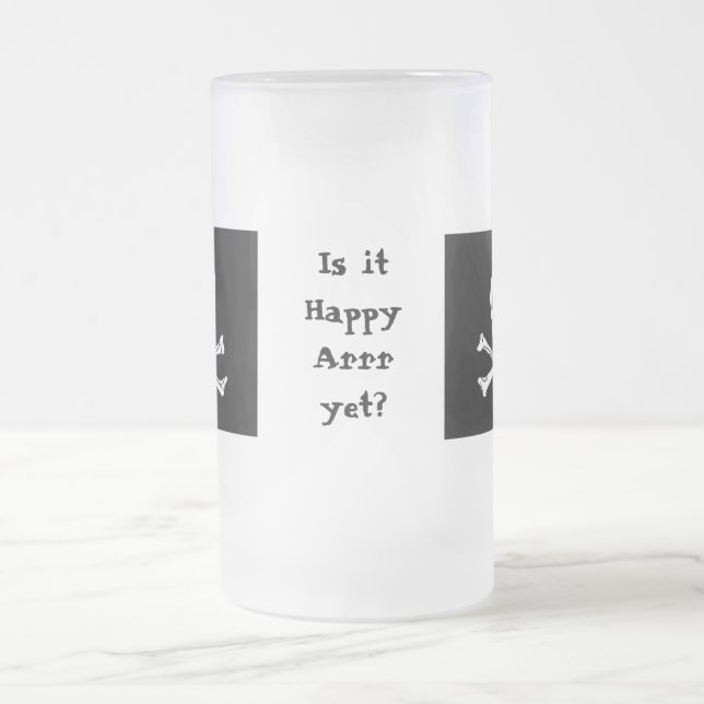 Pirat glückliche Arrr hohe Tasse (Mittel)