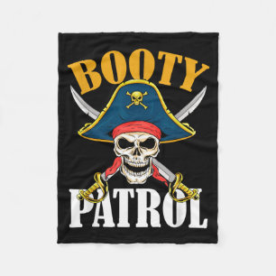 Pirat Halloween Beute-Patrouille Fleecedecke