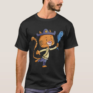 Pirat Katze T-Shirt