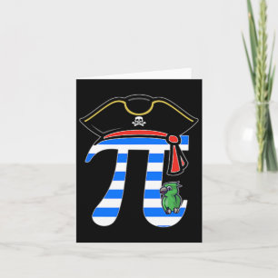 Pirat Kostüm Hut Pi Rate  Karte