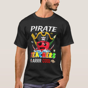 Pirat-Lehrer Arrr Cool Zurück zur Schule Pirat T-Shirt