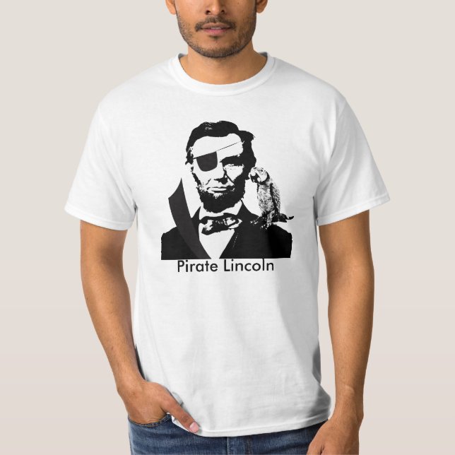 Pirat Lincoln T-Shirt (Vorderseite)