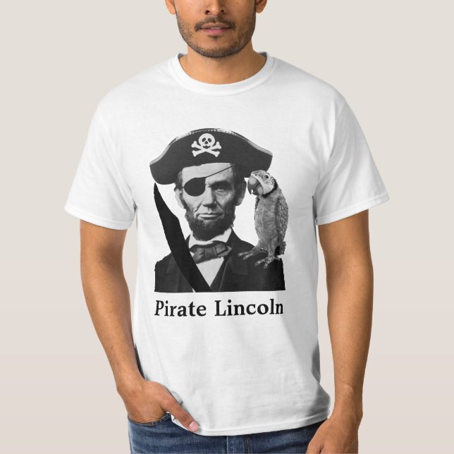 Pirat Lincoln T-Shirt (Vorderseite)