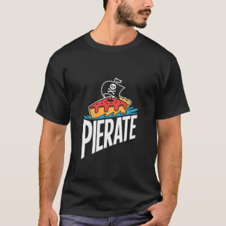 Pirat Lustige Piratenkuchen Wortspiel Design T-Shirt