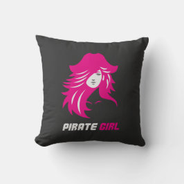 Pirat Mädchen Baddie Ästhetik Kissen
