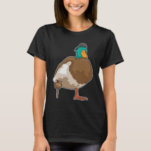 Pirat mit Holzbein Ente T-Shirt