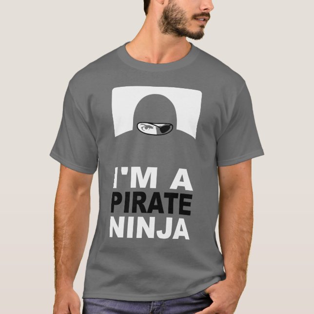 Pirat Ninja T-Shirt (Vorderseite)