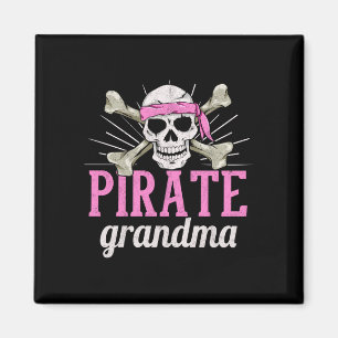 Pirat Oma Herren karibisches Meer Dieb Magnet