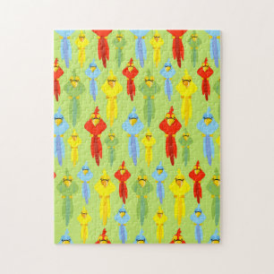 Pirat Papagei Vogel Liebhaber Tropischer Sommer Ti Puzzle