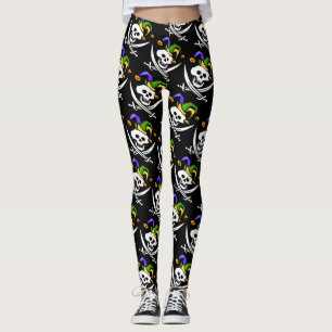 Pirat, Piratenflagge, Karnevalart, Leggings
