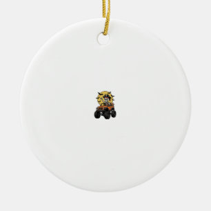 Pirat-Skelett-Monstertruck-Halloween-Design_1 Keramik Ornament