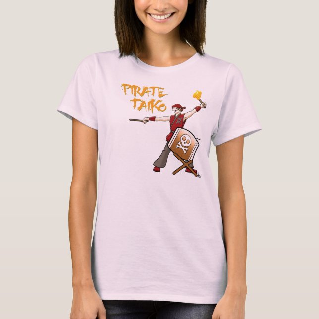 Pirat Taiko T-Shirt (Vorderseite)