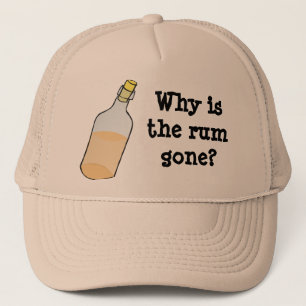 Pirat und Rum Truckerkappe