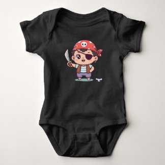 Pirata Kawaii Be Baby Strampler