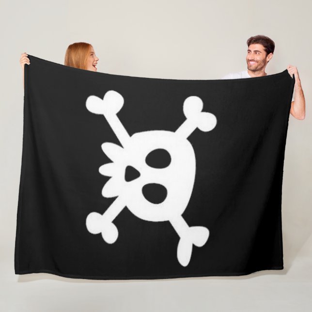 Pirate 60x80 Fleece Blanket (Beispiel)