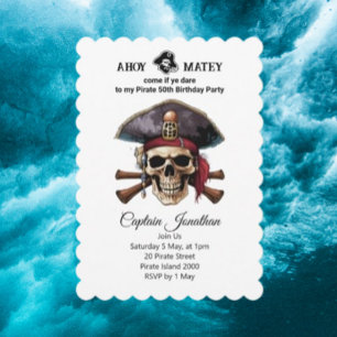Pirate Adventure Awaits Einladung
