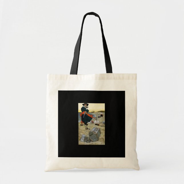 Pirate Art Tragetasche (Vorne)