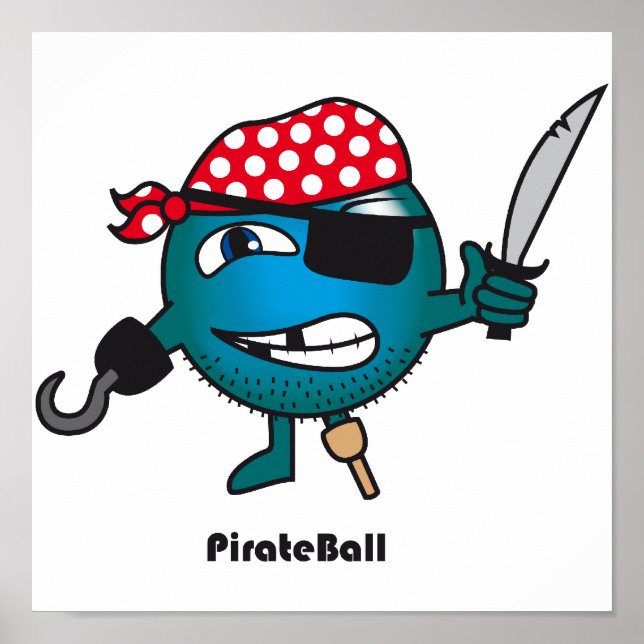 Pirate Ball Poster (Vorne)