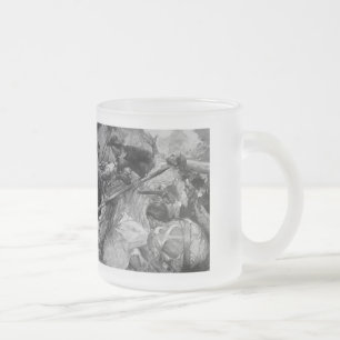 Pirate Battle Mattierte Tasse