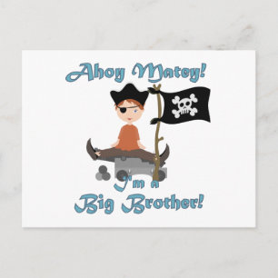 Pirate Big Brother Postkarte