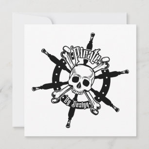 Pirate Birthday Card Karte