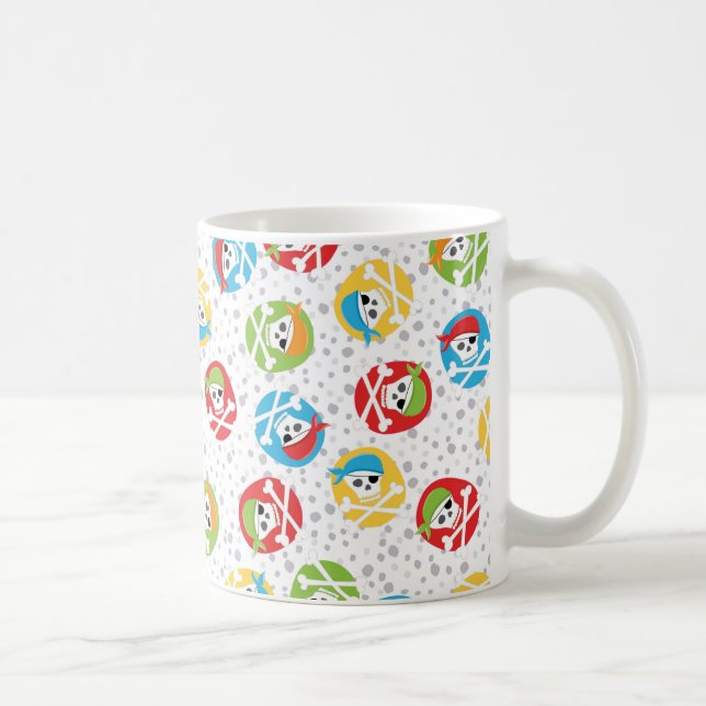 Pirate Birthday Kaffeetasse (Rechts)