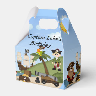 Pirate Birthday Party Loot Goodie Favor Box Geschenkschachtel